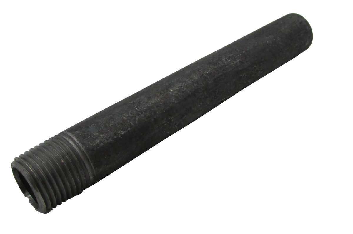 Nippel, Rohr, 1/2" x 6" Lg, Stl, TOE