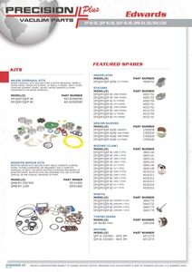Ball Bearing, PFPE, Edwards, EH Booster, QMB Blower, Part# 20403010K