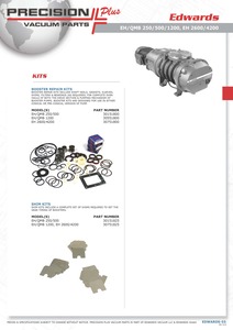 Ball Bearing, PFPE, Edwards, EH Booster, QMB Blower, Part# 20403010K