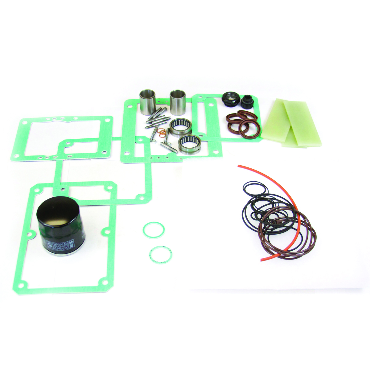 Großer Reparatursatz mit GX-Lamellen - Busch 0250C / 0250D / 0302D