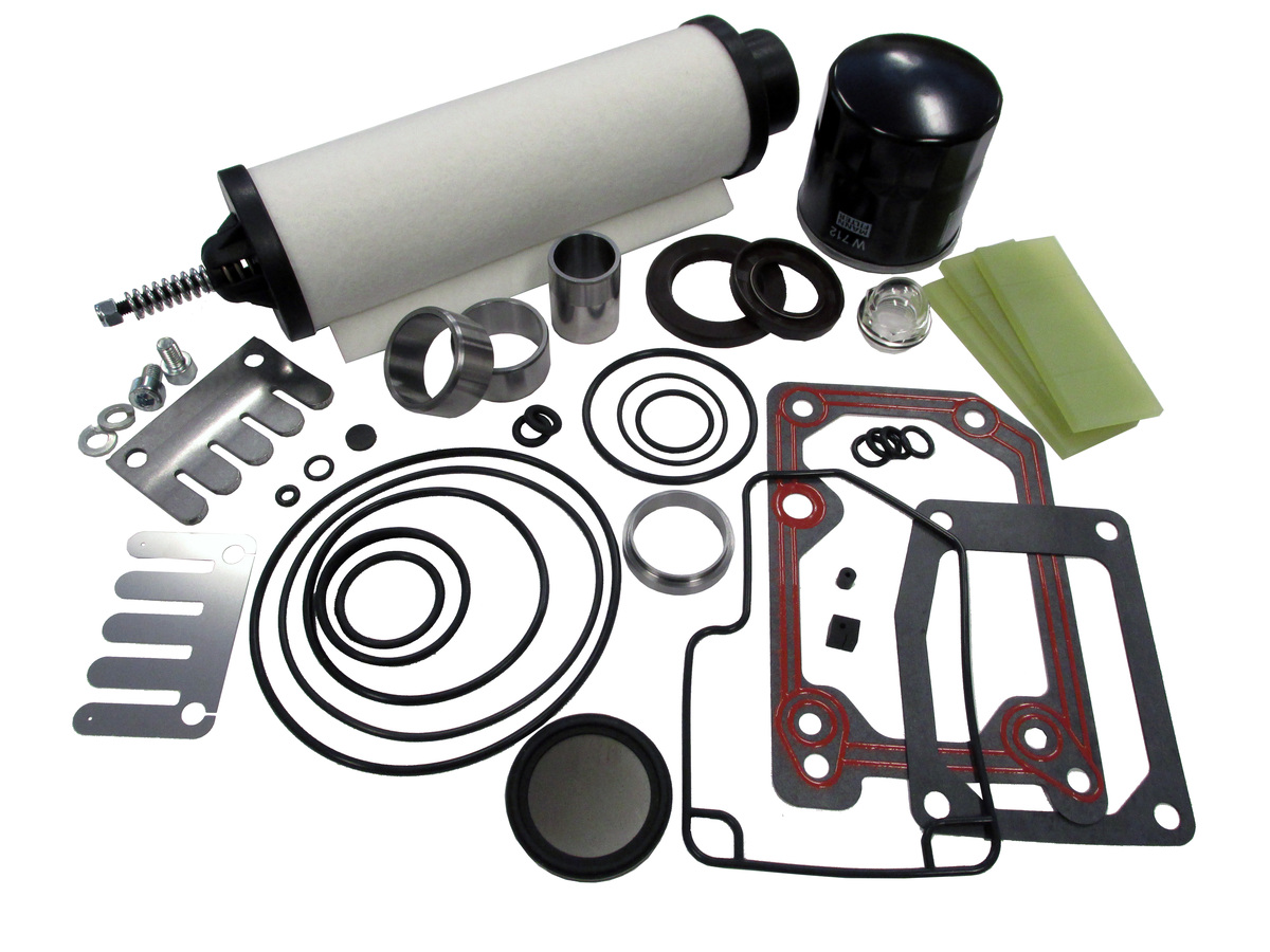 Großer Reparatursatz mit GX-Schaufeln Leybold Sogevac SV25B