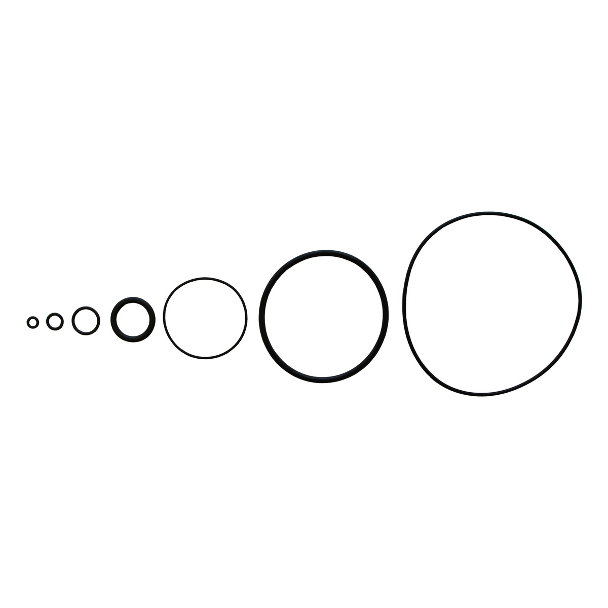 O-Ring, 7,8 x 1,9 mm - Buna, Teil# 320286B